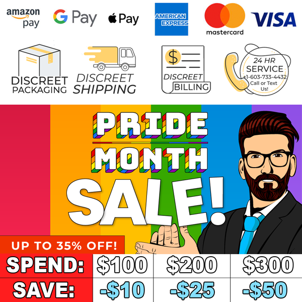 Male Q Store MQ Pride Month Sale