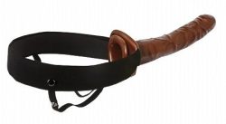 10" Chocolate Dream Hollow Strap-On main