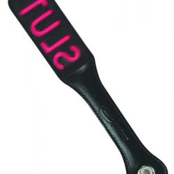 12" Leather Slut Paddle main