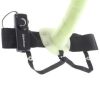 6" Vibrating Hollow Strap-On - Glow in the Dark main