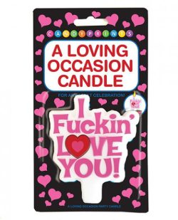 A Loving Occasion Candle I F*ckin Love You main