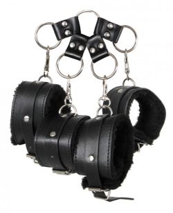 Adam & Eve's Hog Tie Kit Black main