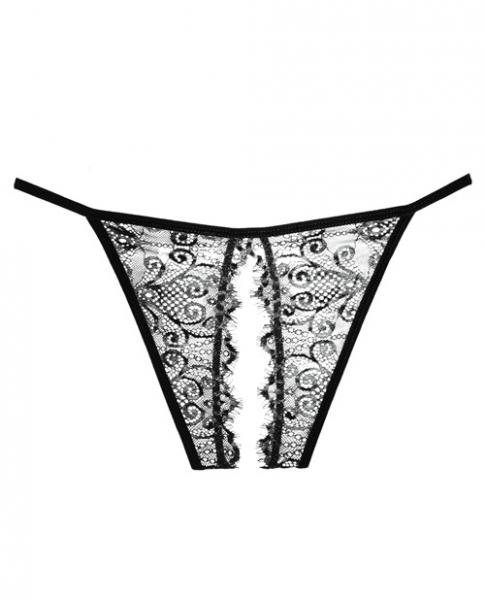 Adore lace enchanted belle panty black o/s second