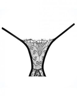 Adore Lace Enchanted Belle Panty Black O/S main