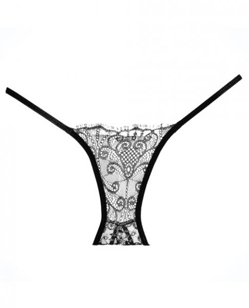Adore lace enchanted belle panty black o/s main