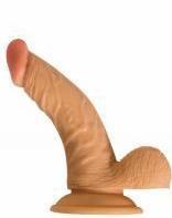 All American Whopper With Balls 6.5 Inches Dildo Beige main