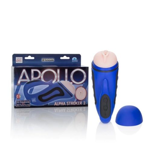Apollo Alpha Stroker 2 Blue Vagina second