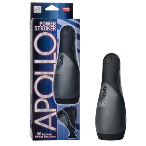 Apollo Power Stroker Masturbator Black 8.5 Inch second