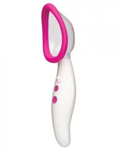 Automatic Pussy Pump Vibrating Pink White main