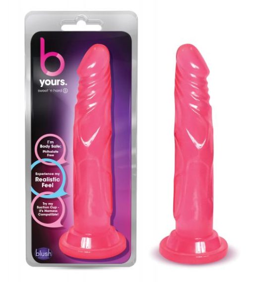 B Yours Sweet N Hard 5 Pink Realistic Dildo main