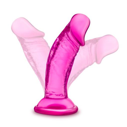 B Yours Sweet N Small 4 inches Dildo with Suction Cup Pink second