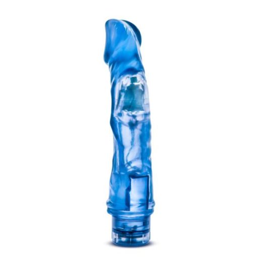 B Yours Vibe 6 Blue Realistic Vibrator second