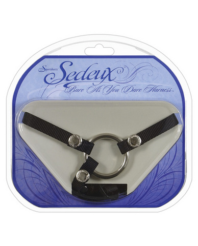 Bare as you dare strap-on harness second