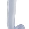 Basix 12 inches Dong With Suction Cup Clear main