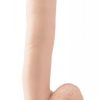 Basix Rubber Works 12 inches Suction Cup Dong Beige main