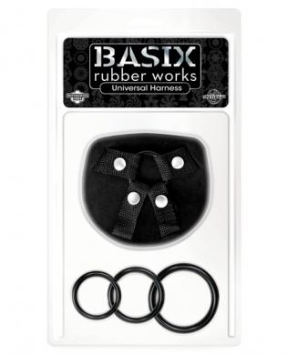 Basix rubber works universal harness one size main