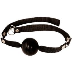 Beginner's Ball Gag - Black main