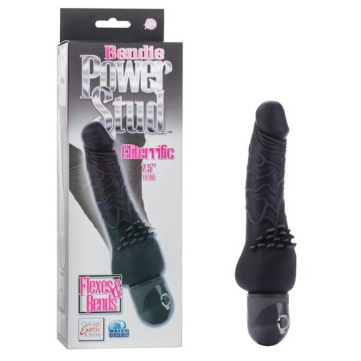 Bendie Power Stud Cliterrific Waterproof Vibrator - Black second