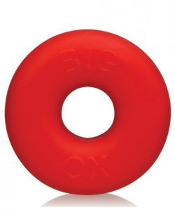 Big Ox Cock Ring Super Mega Stretch C-Ring Red main