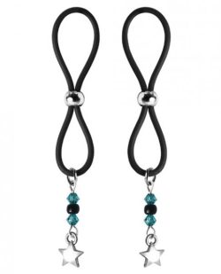 Bijoux De Nip Nipple Halos Star Charm Blue Black main