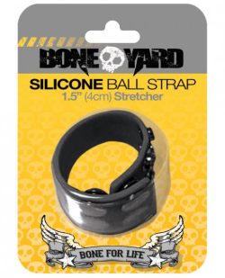 Boneyard Silicone Ball Strap Black main