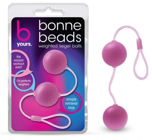 Bonne Beads Weighted Kegel Balls Pink second