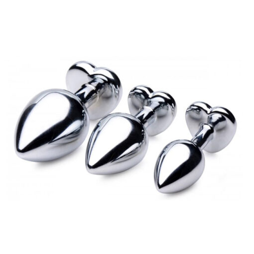 Booty Sparks Gem Anal Plug Set of 3 3