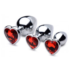 Booty-Sparks-Red-Heart-Gem-Anal-Plug-Set-Main