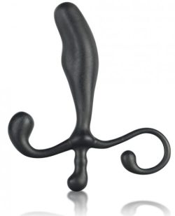 C & B Gear Male P-Spot Massager 5 inches Black main