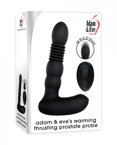 Adam $ Eve Eve's Warming Trusting Prostate Probe – Black