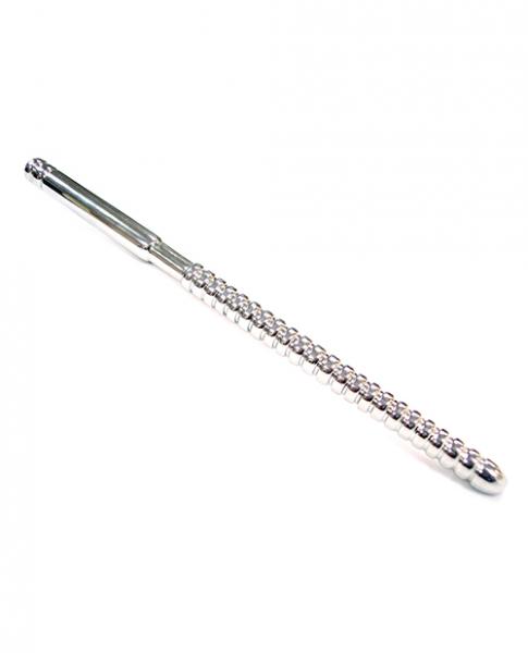 Rouge Stainless Steel Ribbed Solid Urethral Probe 165 Cm Long Shop Mq™