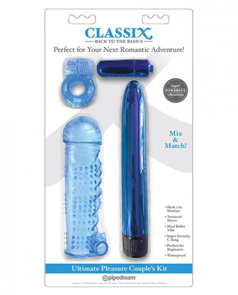Classix ultimate pleasure couples kit blue main