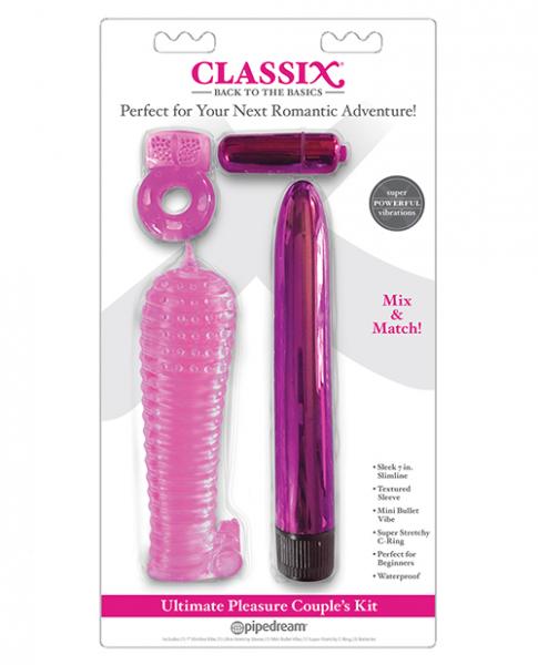Classix ultimate pleasure couples kit pink main