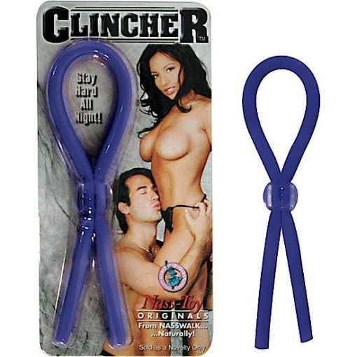 Clincher Adjustable Rubber C Ring - Blue second