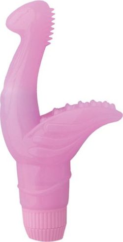 Clit hugger g spot pleaser pink vibrator main