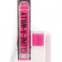 Clone A Willy Kit Vibrating Hot Pink Glow In The Dark main