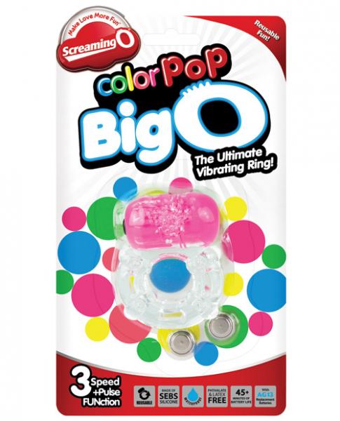 Color pop big o ring pink main