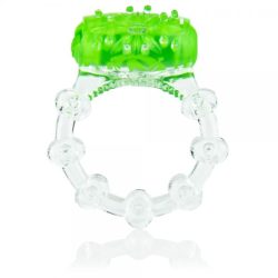 Color Pop Quickie Screaming O Green Vibrating Ring main