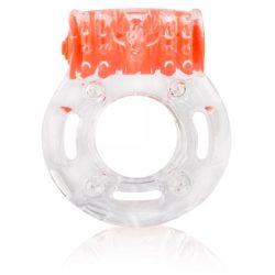 Color Pop Quickie Screaming O Plus Vibrating Ring Orange main