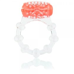 Color Pop Quickie Vibrating Ring Orange main