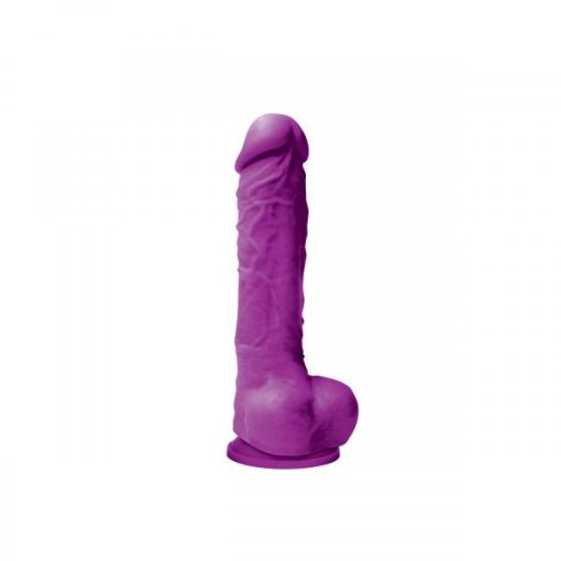 Colours Pleasures 5" Dildo  Purple main