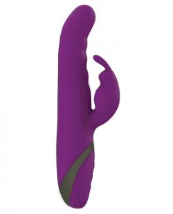 Commotion Cha Cha Plum Purple Rabbit Vibrator main