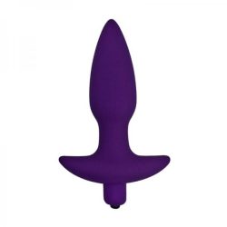Corked 02 Silicone Anal Plug Waterproof Medium	- Purple main