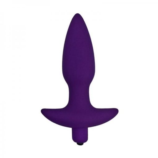 Corked 02 Silicone Anal Plug Waterproof Medium	- Purple main