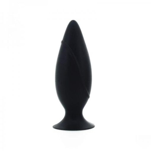 Corked medium butt plug - charcoal main