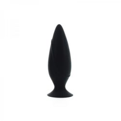 Corked small butt plug - charcoal main