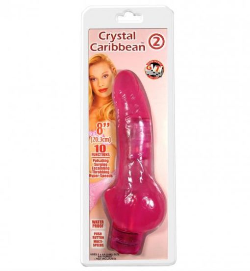 Crystal Caribbean #2 Waterproof Vibe - Pink second