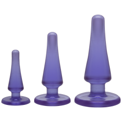 Crystal Jellies Anal Initiation Kit Purple main