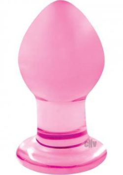 Crystal Premium Glass Plug Small Pink main