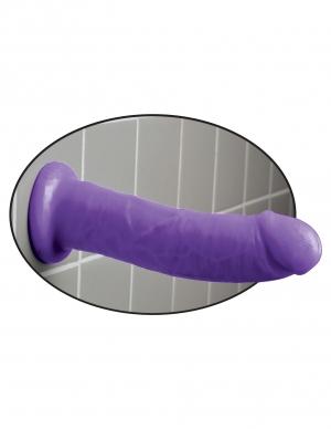 Dillio Purple 8 inches Slim Realistic Dildo second